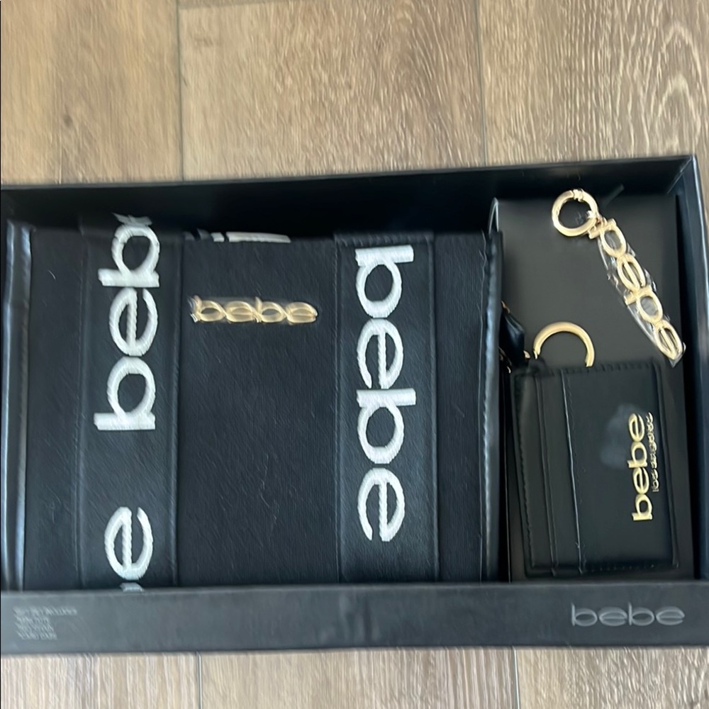 Bebe Black Accessory Set